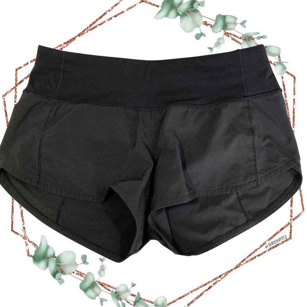 Lululemon speed up short 2.5'  size 2 reg